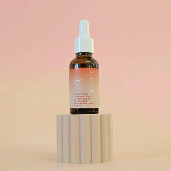 Balneokosmetyki Biosulphur Vitamin C 5% Brightening Face Serum – Anti-Oxidant & Pigmentation Care