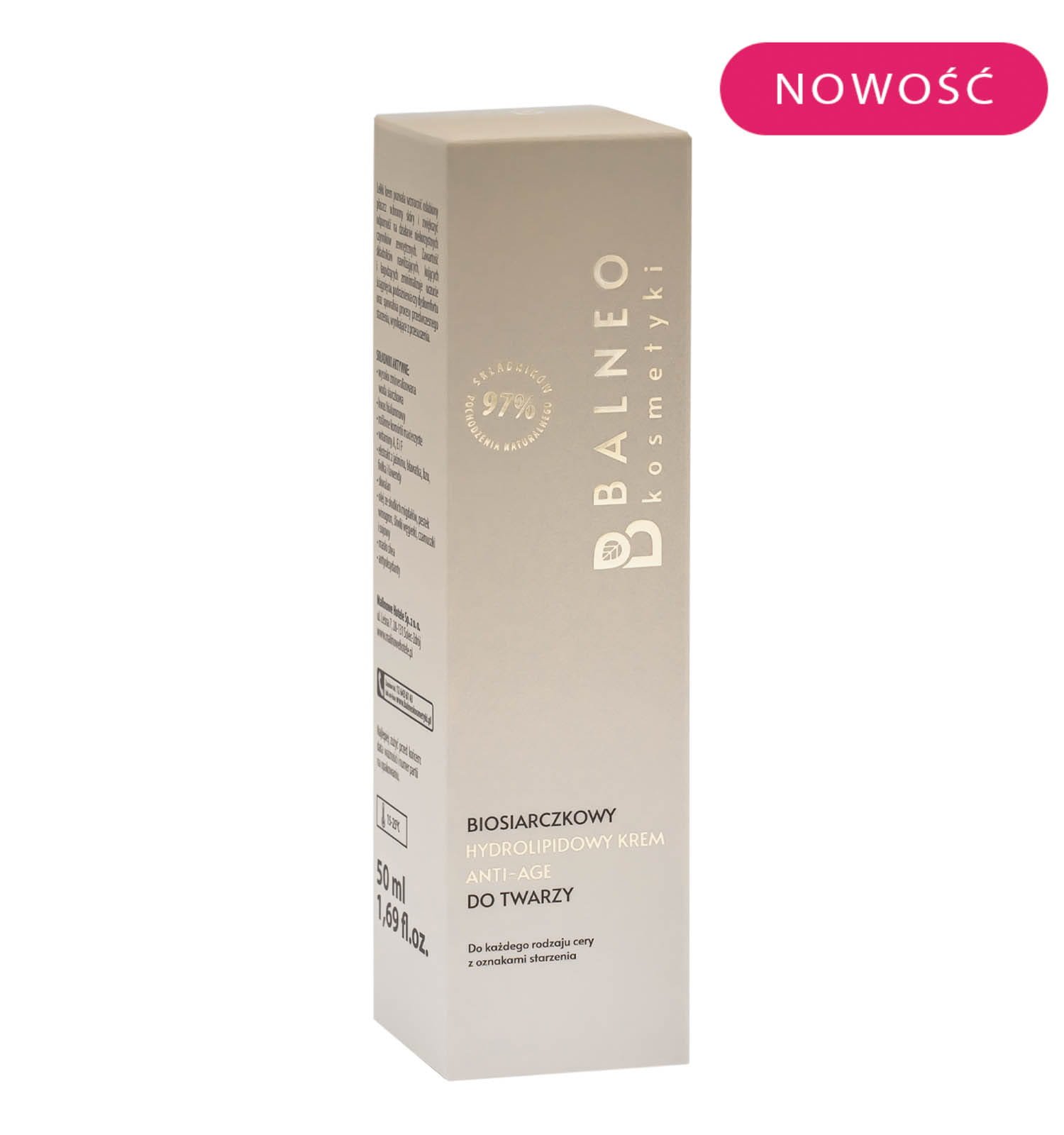 Bio-sulfur anti-ageing face cream (50ml)