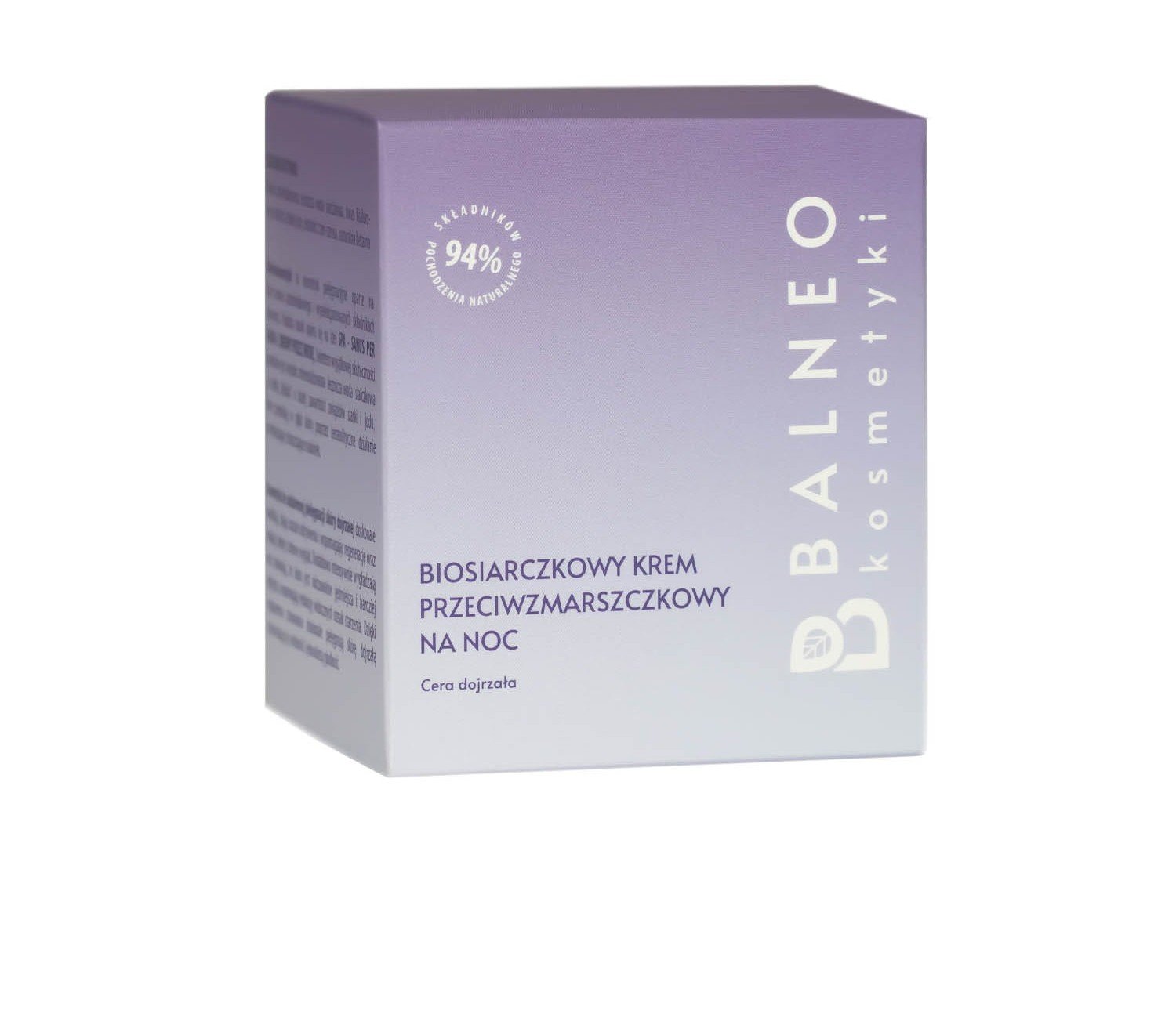 Bio-sulfur night face cream (50ml)