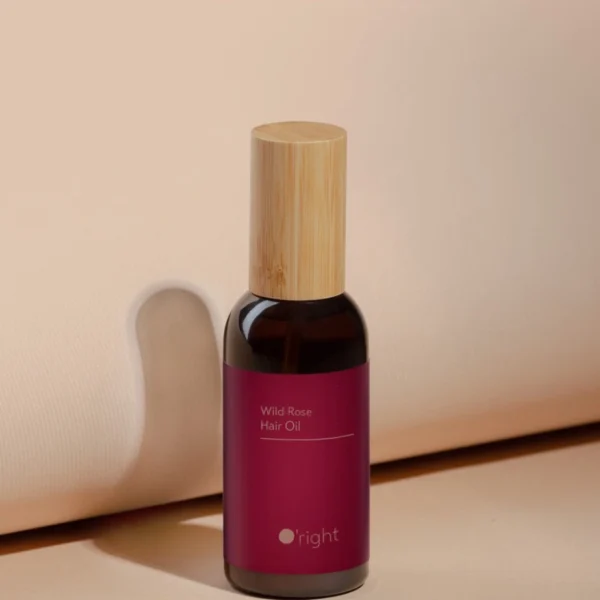 O'right Wild Rose Hair Oil - Natural Shine & Frizz Control 100ml