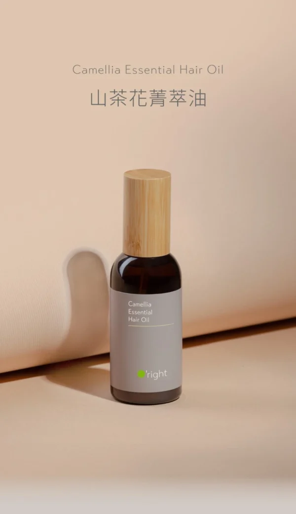 O'right Camellia Essential Hair Oil - Lightweight Vegan Hair Perfector 100ml