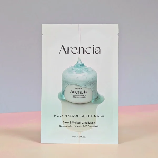 Arencia Holy Hyssop Sheet Mask – 5 Pack