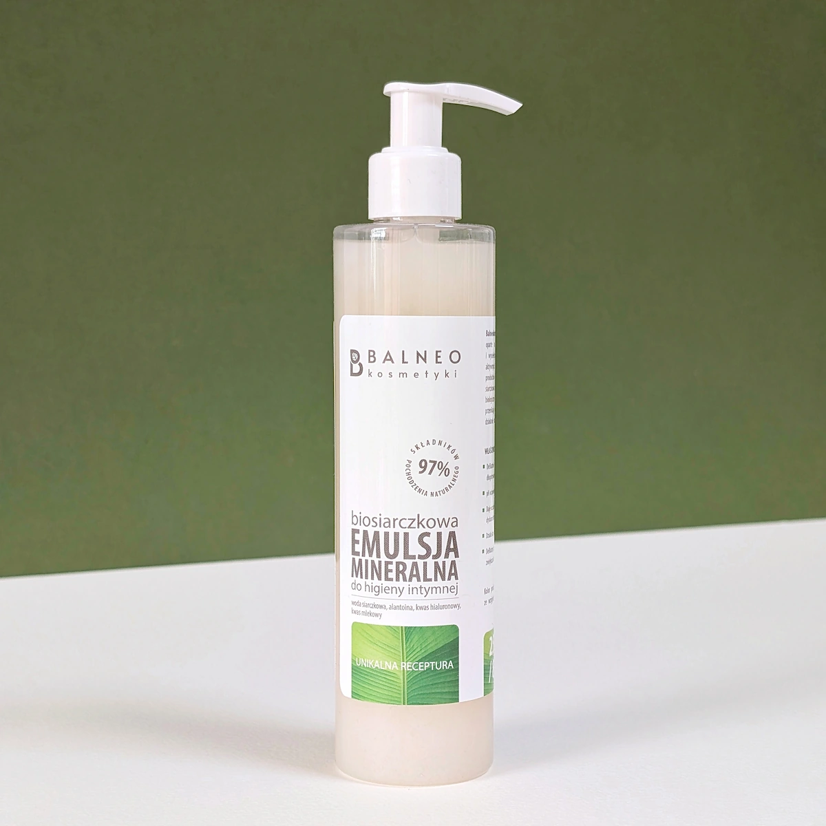 Balneokosmetyki Sulphide Mineral Intimate Hygiene Emulsion 250 ml