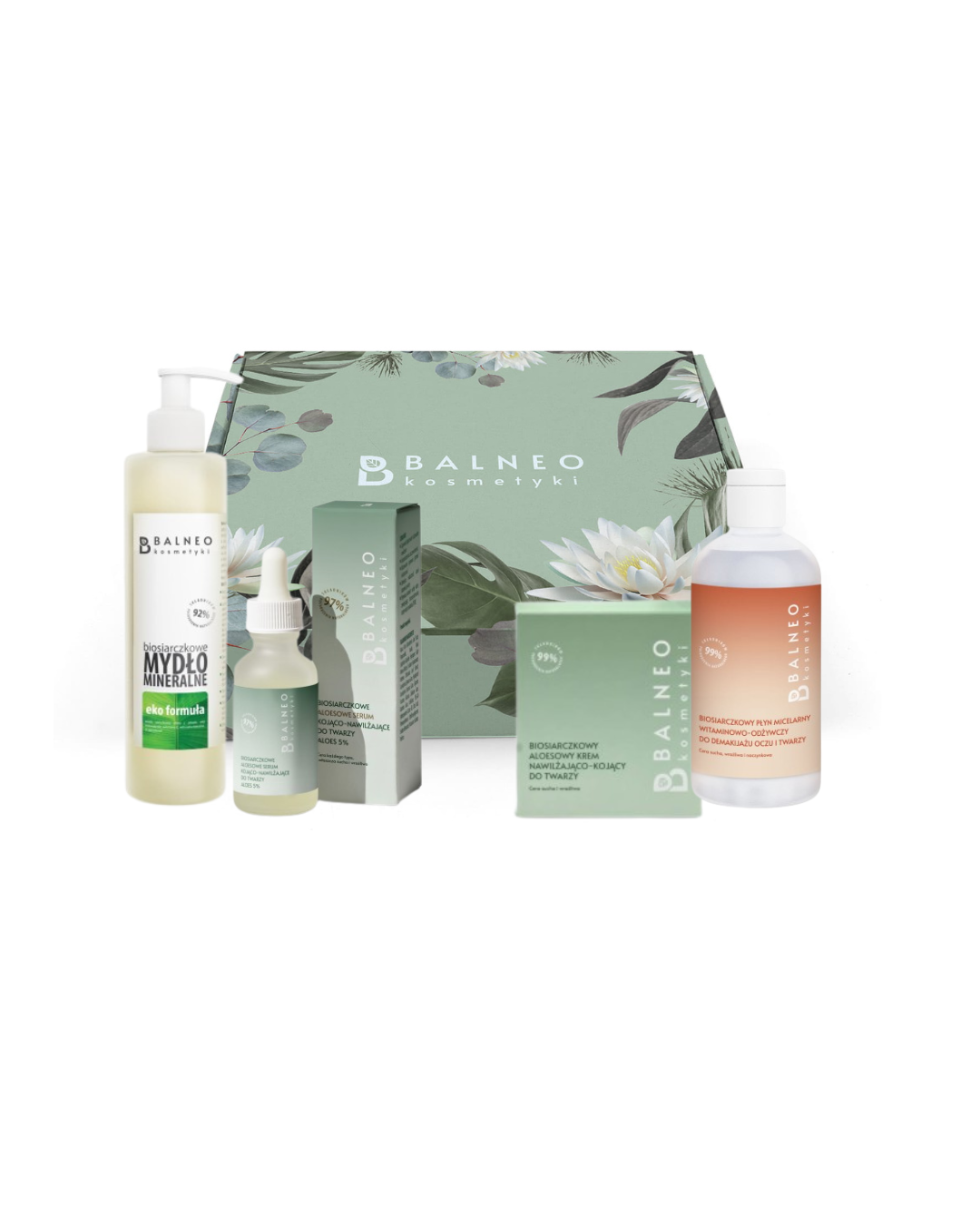 BALNEOKOSMETYKI — HYDRATING & SOOTHING SKINCARE SET