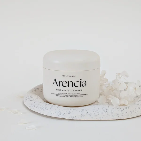 Arencia Rice Mucin Cleanser – Brightening & Hydrating Korean Cleanser