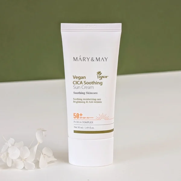 Mary & May CICA Soothing Sun Cream SPF50+ PA++++